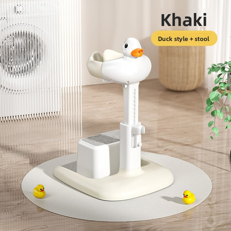Baby Standing Bath Stand with Anti-Slip Design
