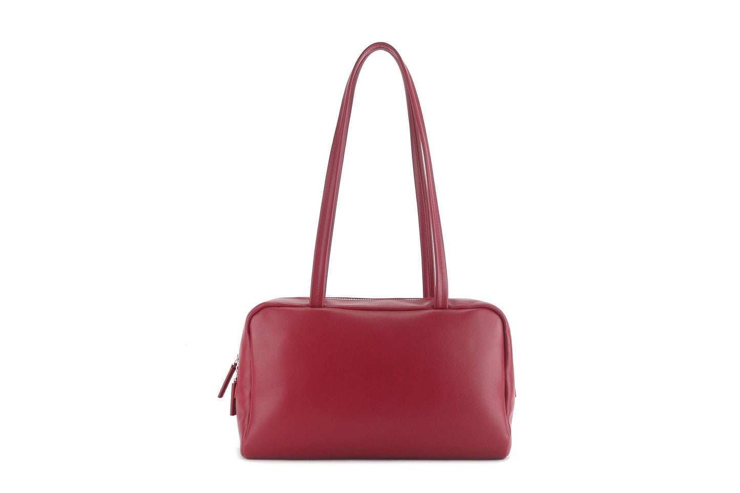 High-Capacity Leather Bowling Bag