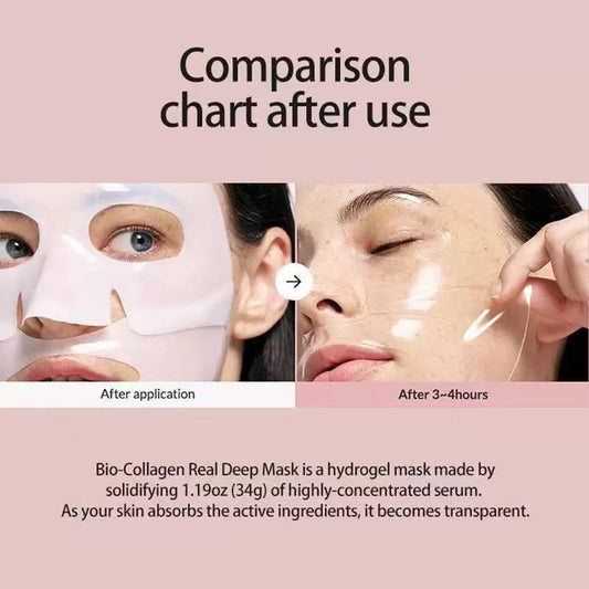 Biodance Collagen Deep Mask Tightens Pores, Brightens Skin Tone, Hydrates, Moisturizes, Fades Fine Lines and Soothes