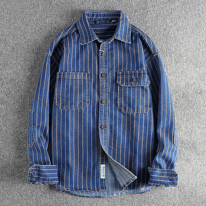 Denim Shirt Men