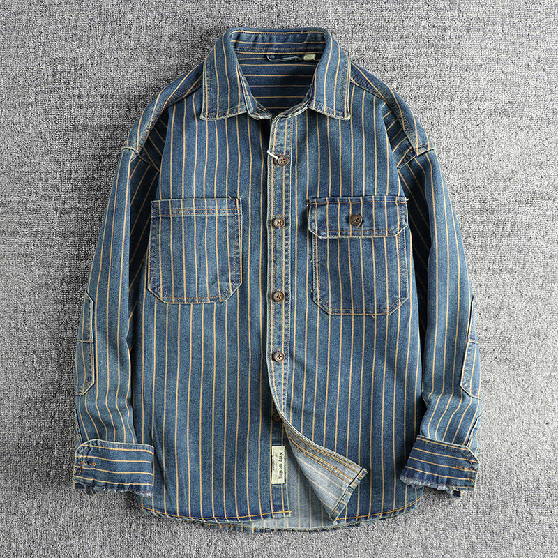 Denim Shirt Men