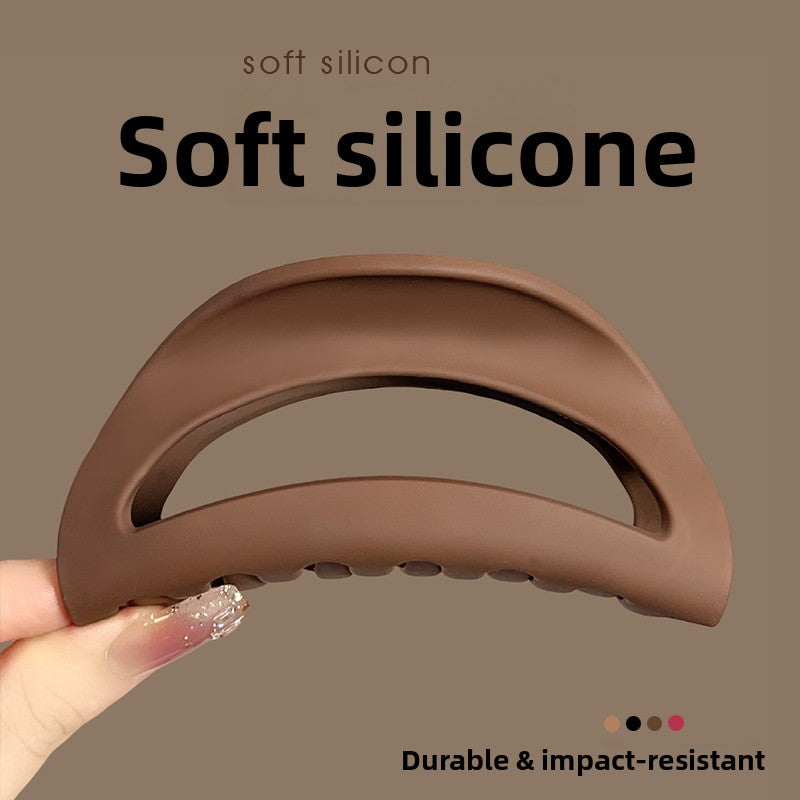 Premium Soft Silicone Hair Claw Clip for Women