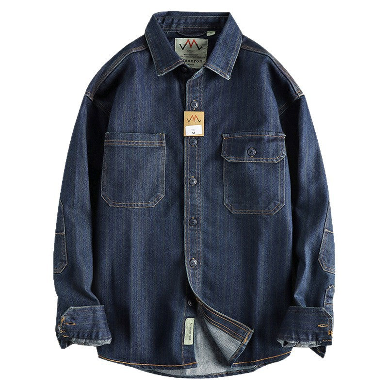 Denim Shirt Men