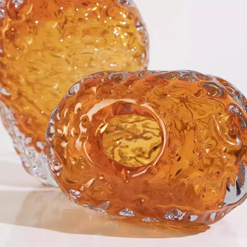 Light Luxury Glass Vase Decor