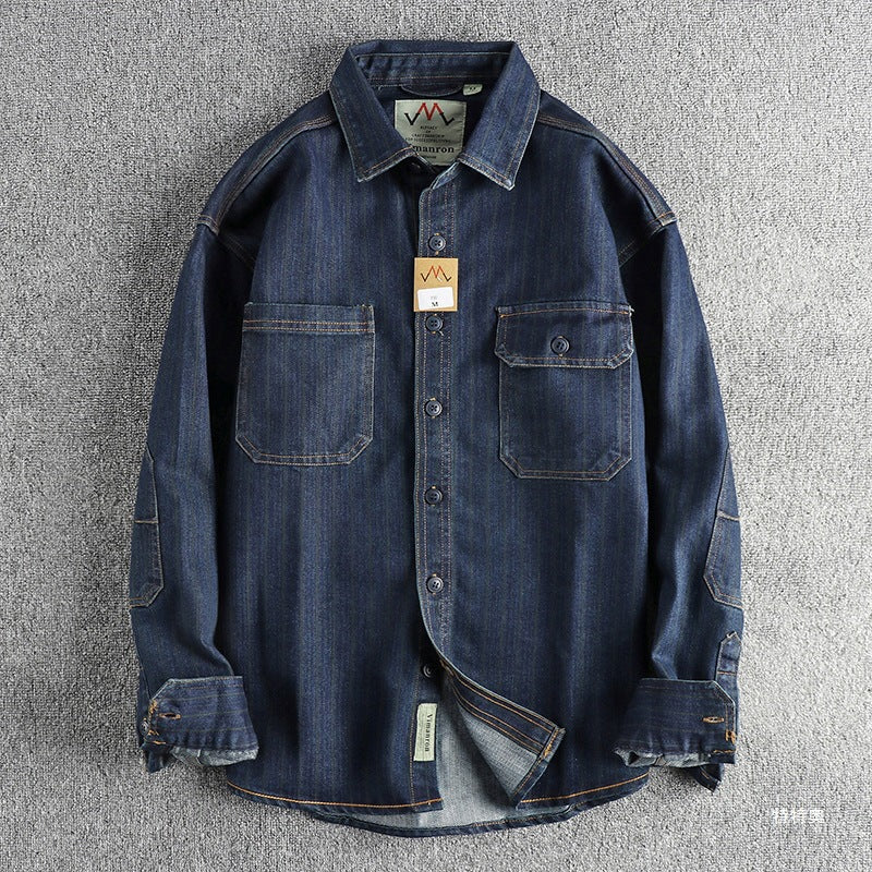 Denim Shirt Men