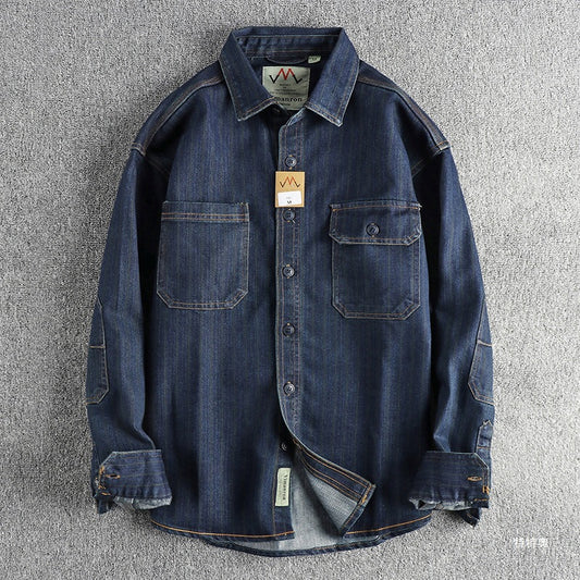 Denim Shirt Men