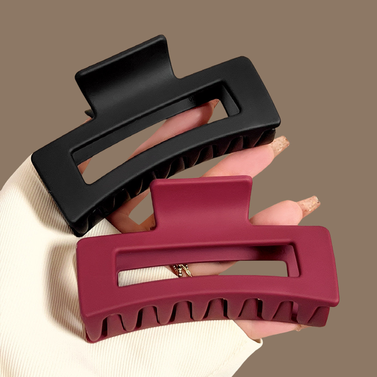 Premium Soft Silicone Hair Claw Clip for Women