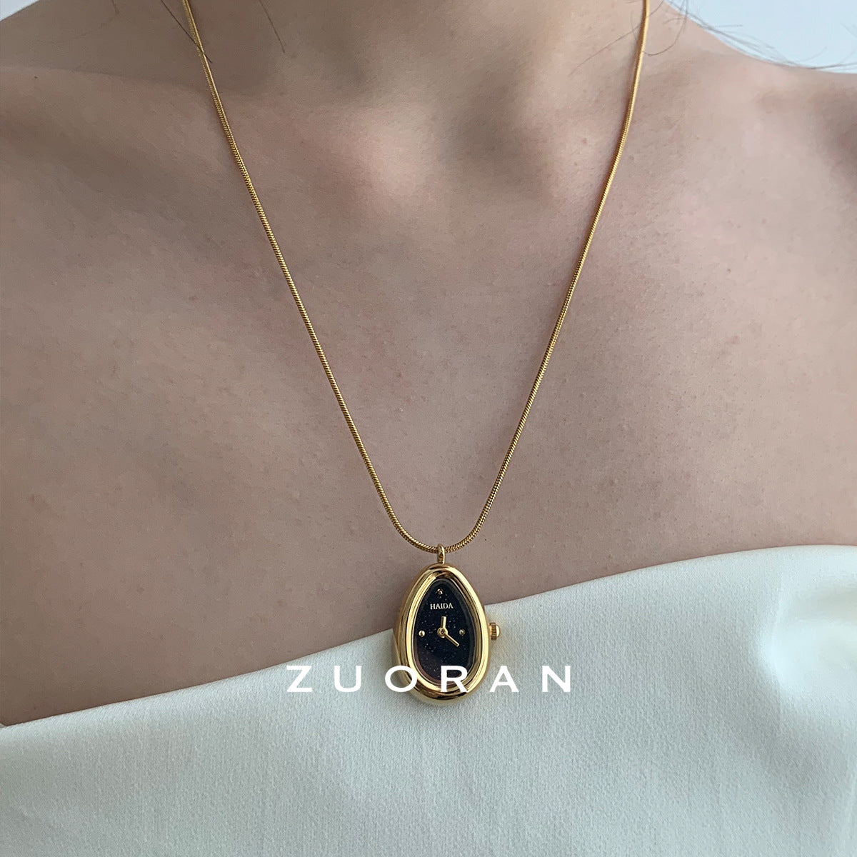 ZUORAN Starlight Water Drop Design Women's Watch