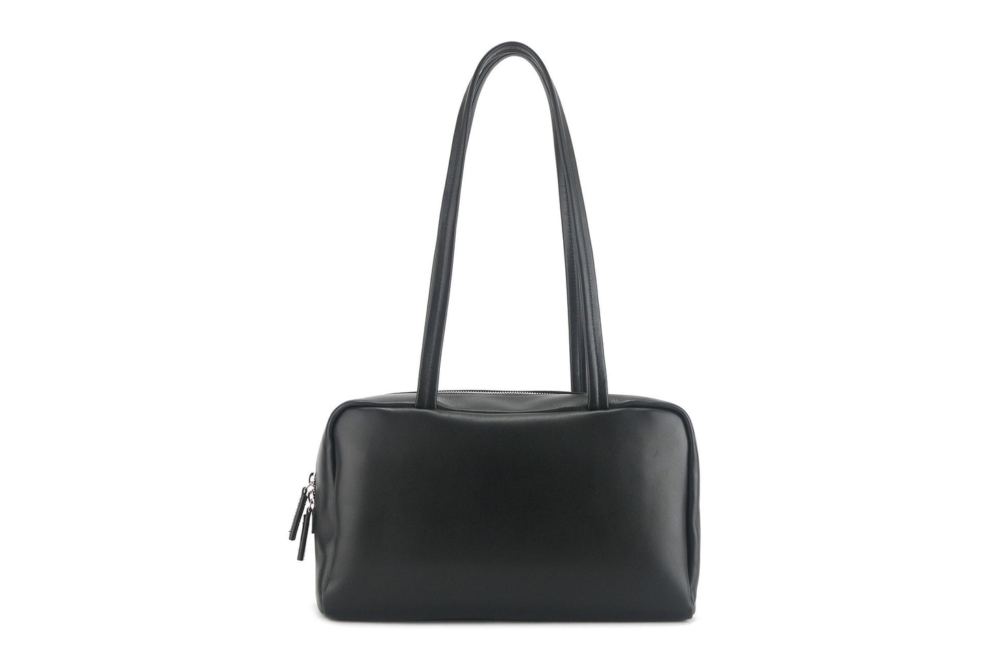 High-Capacity Leather Bowling Bag