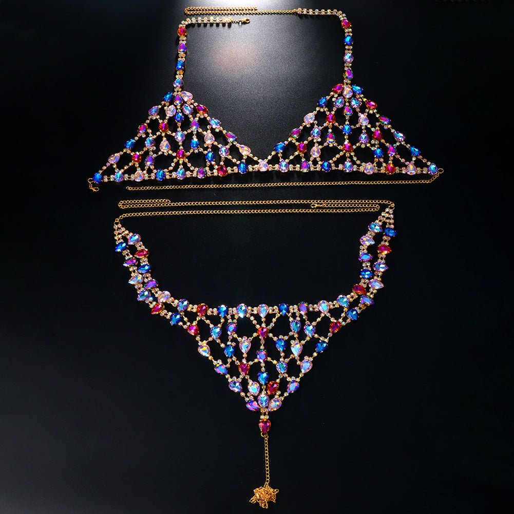 Rhinestone Body Chain