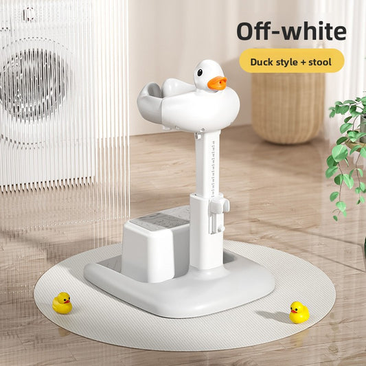 Baby Standing Bath Stand with Anti-Slip Design