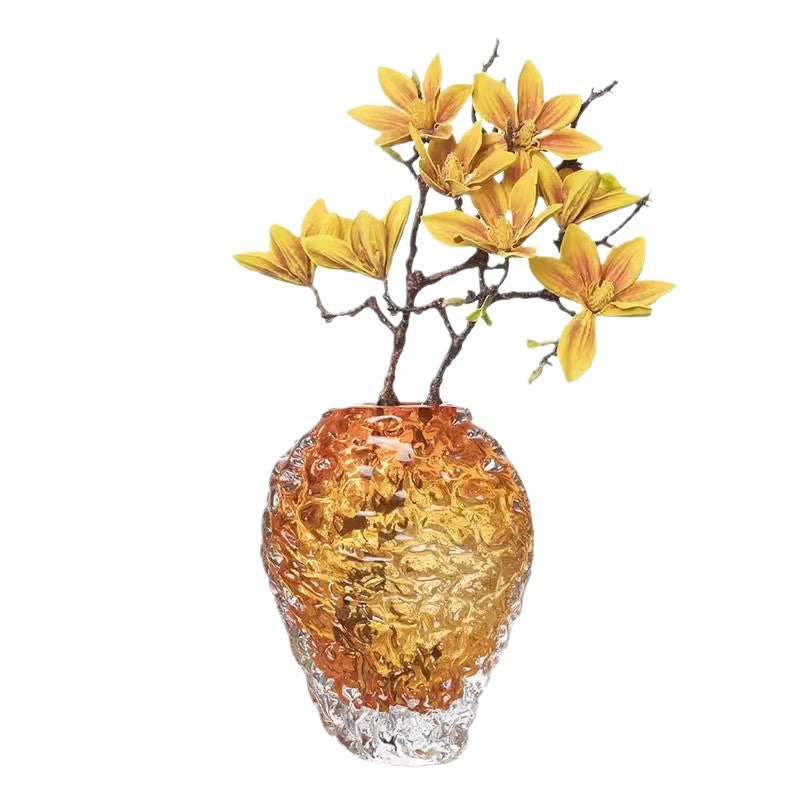 Light Luxury Glass Vase Decor