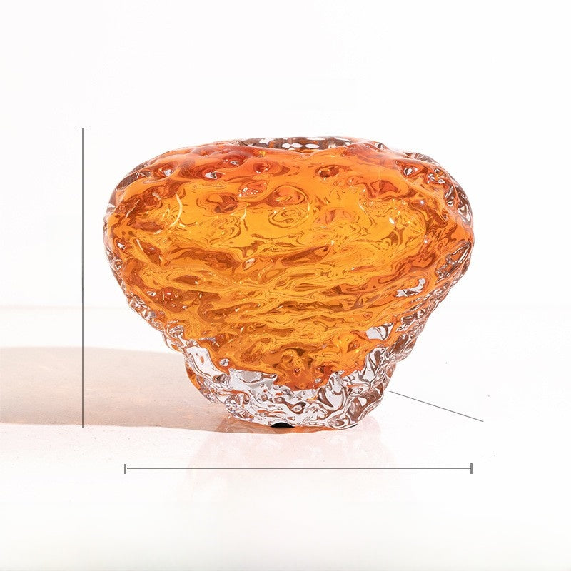 Light Luxury Glass Vase Decor