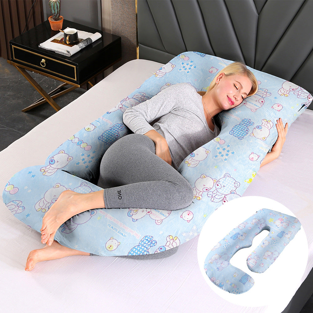 Ergonomic Maternity Pillow for Side Sleeping