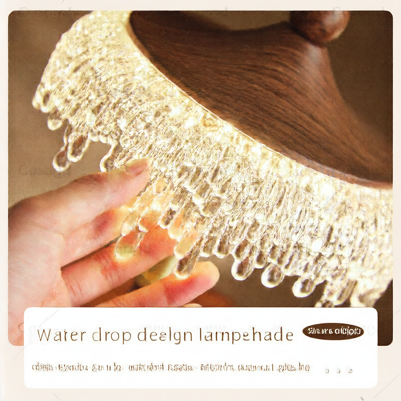 Retro Touch Control Table Lamp with Stepless Dimming