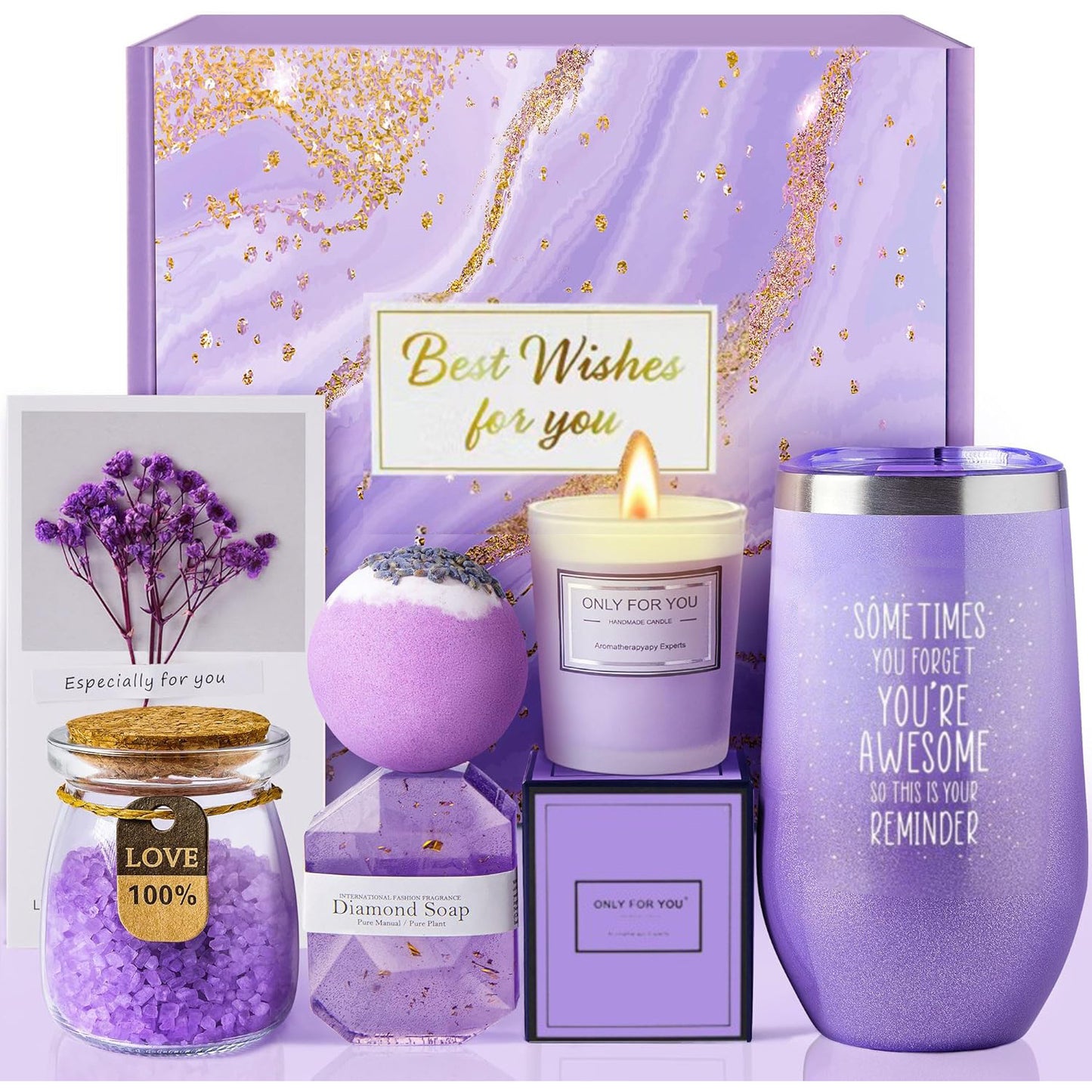 Lavender Scented Candle